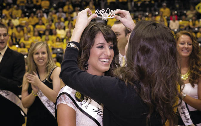Mogie Curmode is crowned Homecoming Queen